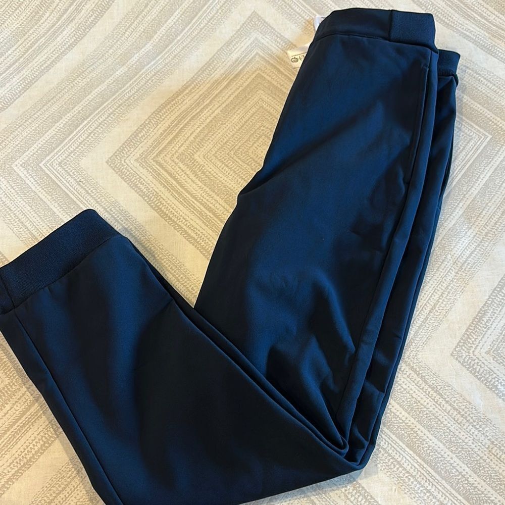 Jacadi Boys Navy Blue Lined Pants - Size 12A